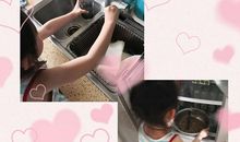 做爸爸妈妈的小帮手_250字