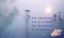 当爱的距离远似棺椁_2000字