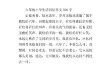 模糊的记忆_500字