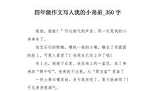 我的淘气弟弟_350字