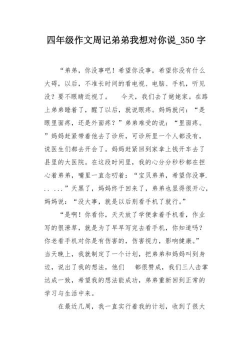我的“坏”兄弟_350字