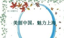 美丽中国魅力上海_600字