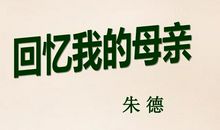 读《回忆我的母亲》有感_900字