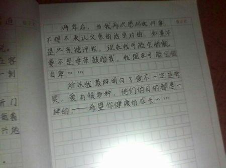 谢谢你，我的父母_550字