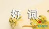 好词佳句摘抄